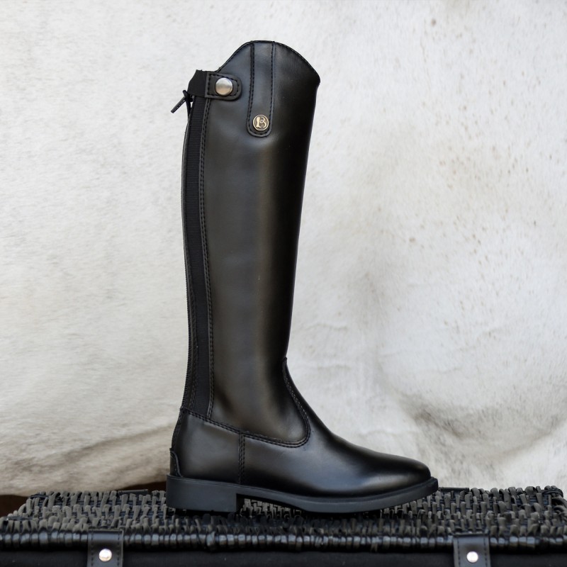 Brogini Kids Modena Piccino Synthetic Black Long Riding Boots